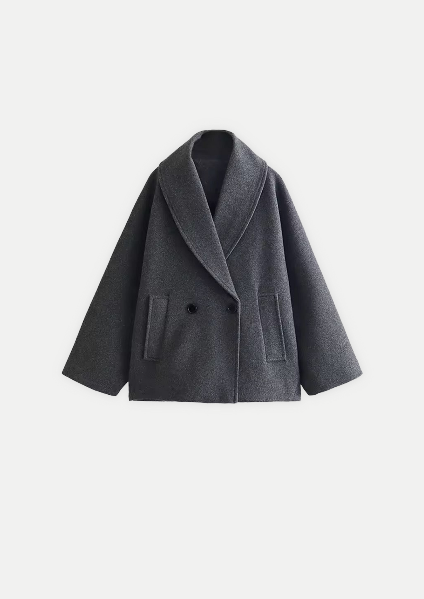 Giacca chic con ampio collo