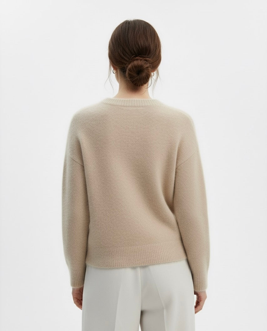 PULL DOUX À COL ROND