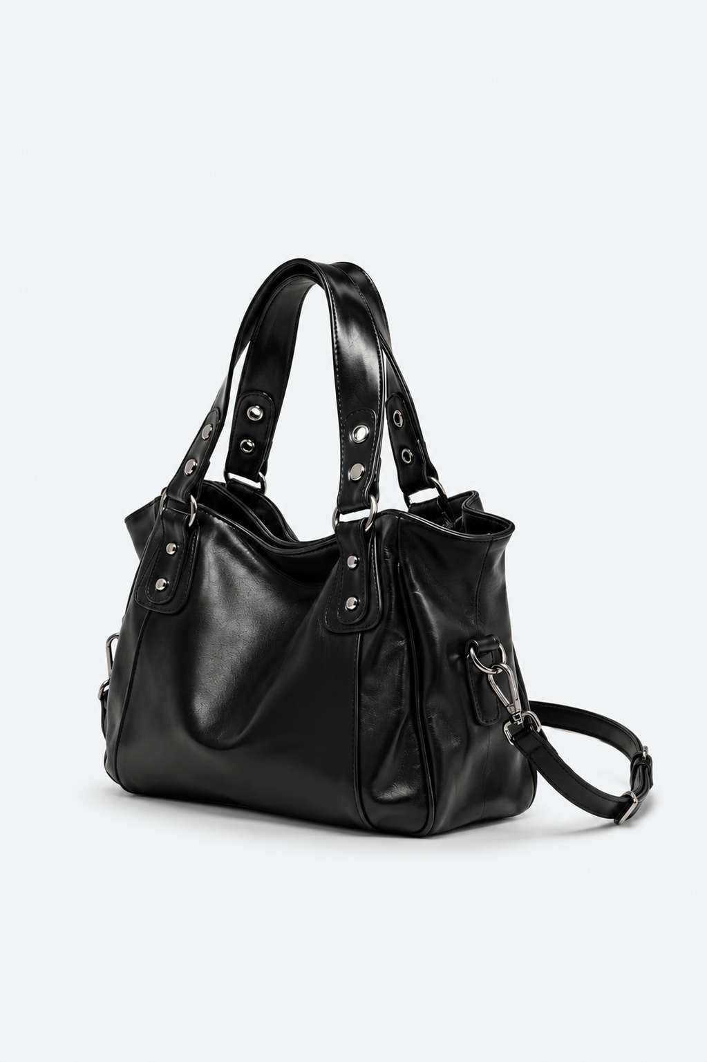 SAC À MAIN CUIR PU SOUPLE