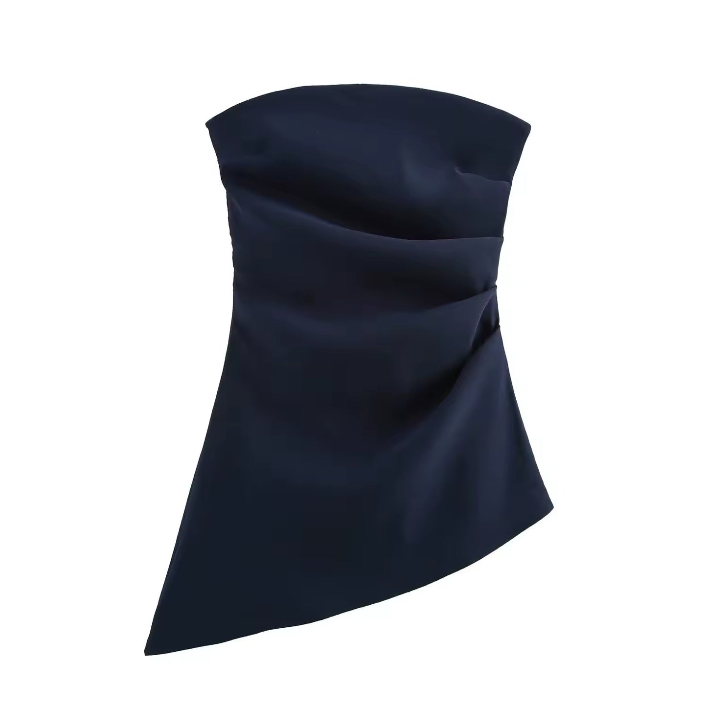 HAUT ASYMÉTRIQUE PLISS