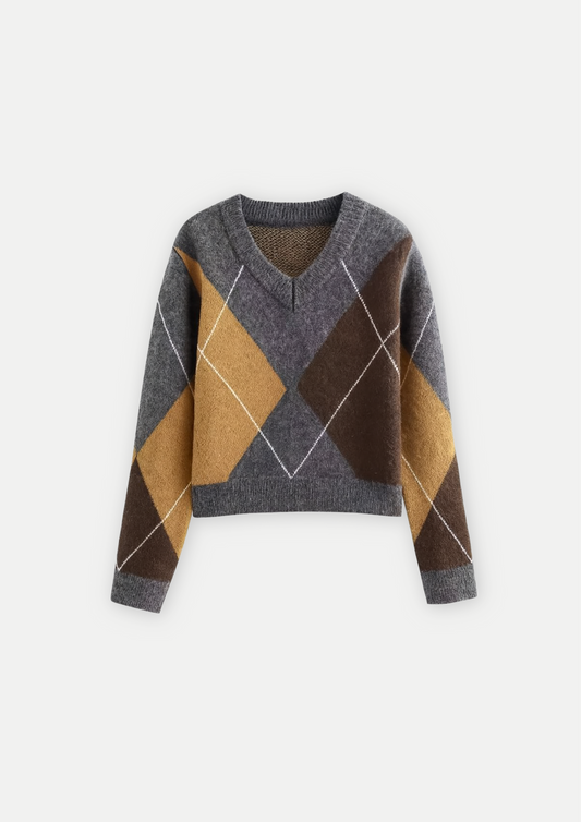 PULL À LOSANGES