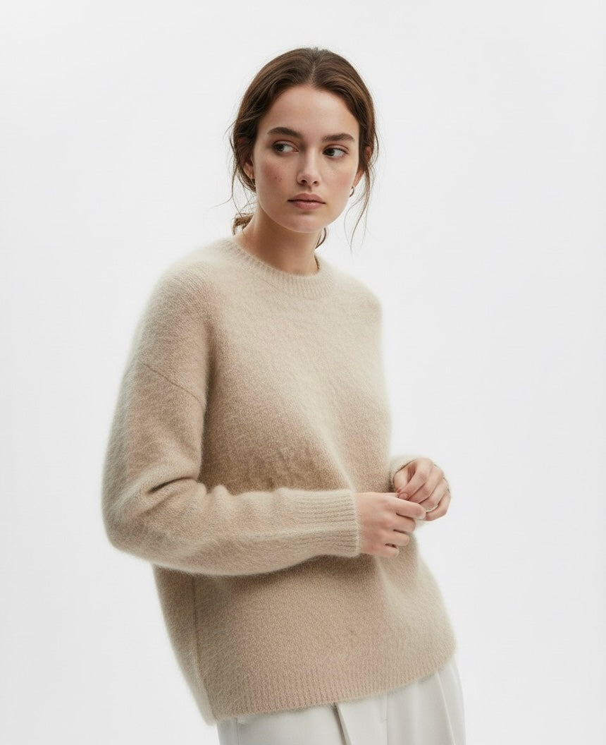 PULL DOUX À COL ROND