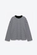 T-SHIRT MANCHES LONGUES RAYÉ