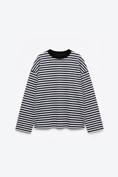 T-SHIRT MANCHES LONGUES RAYÉ