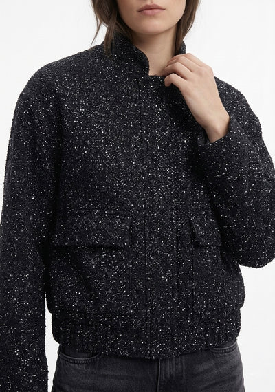 BLOUSON À PAILLETTES
