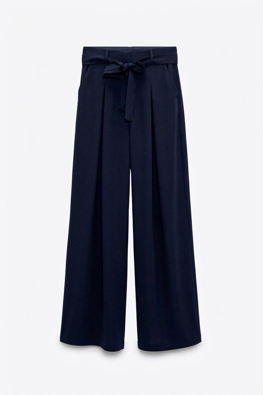 PANTALON FLUIDE AVEC NOEUD