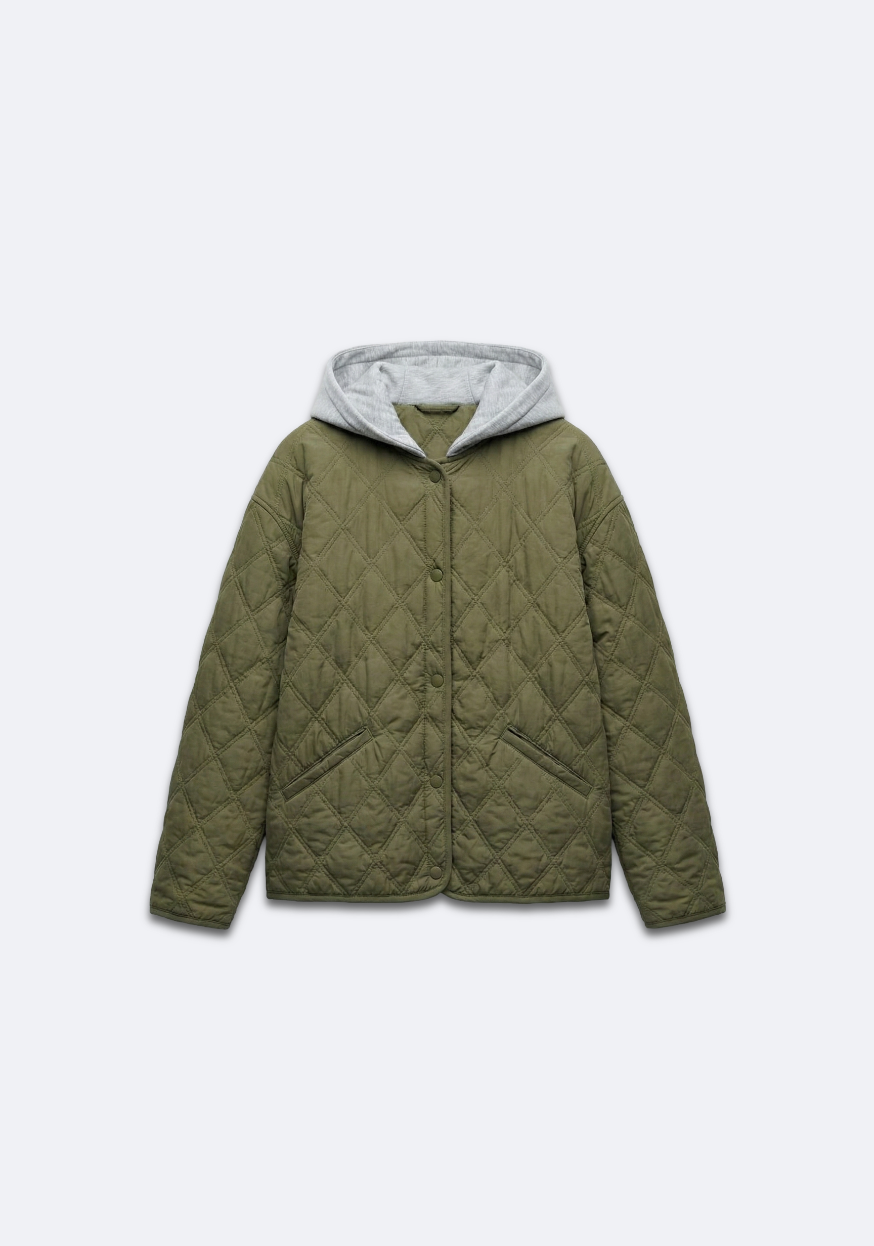 VESTE MATELASSÉE À CAPUCHE