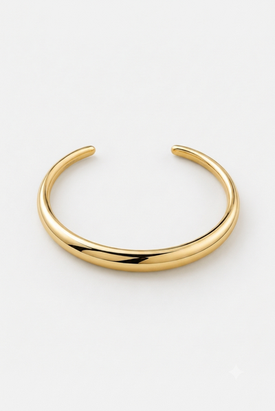 BRACELET TORQUE POLI MIROIR