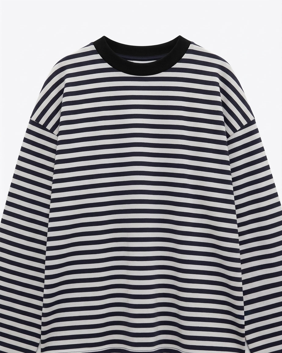 T-SHIRT MANCHES LONGUES RAYÉ