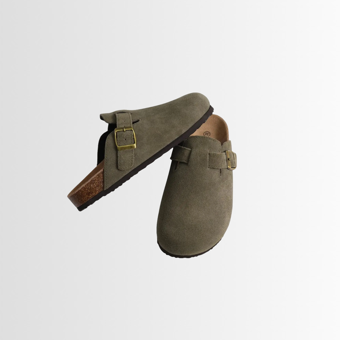 Mules en daim Unisex Maison Mossen