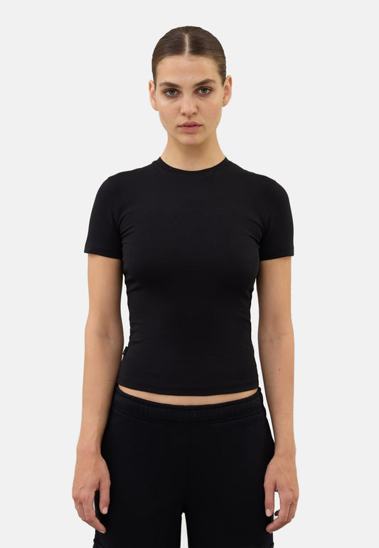 T-SHIRT BASIQUE À MANCHES COURTES