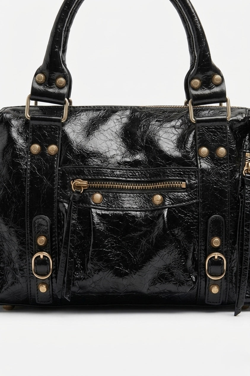 SAC À MAIN EN CUIR MAISON MOSSEN