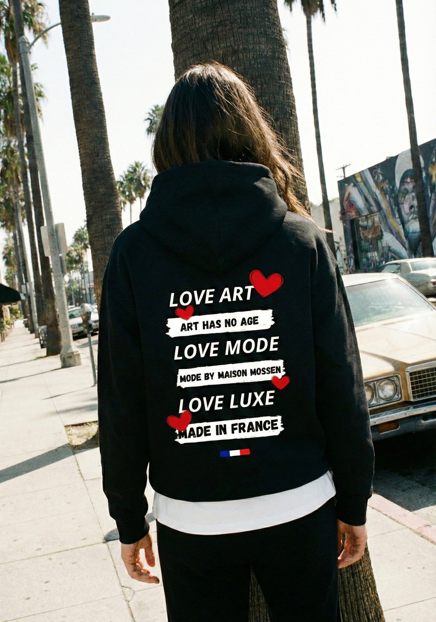 Felpa con cappuccio - unisex