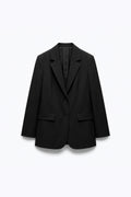 SINGLE-BREASTED STRAIGHT CUT BLAZER