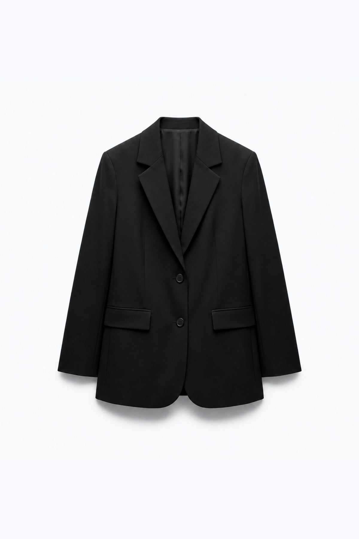 BLAZER DROIT EN TOILE TAILLEUR