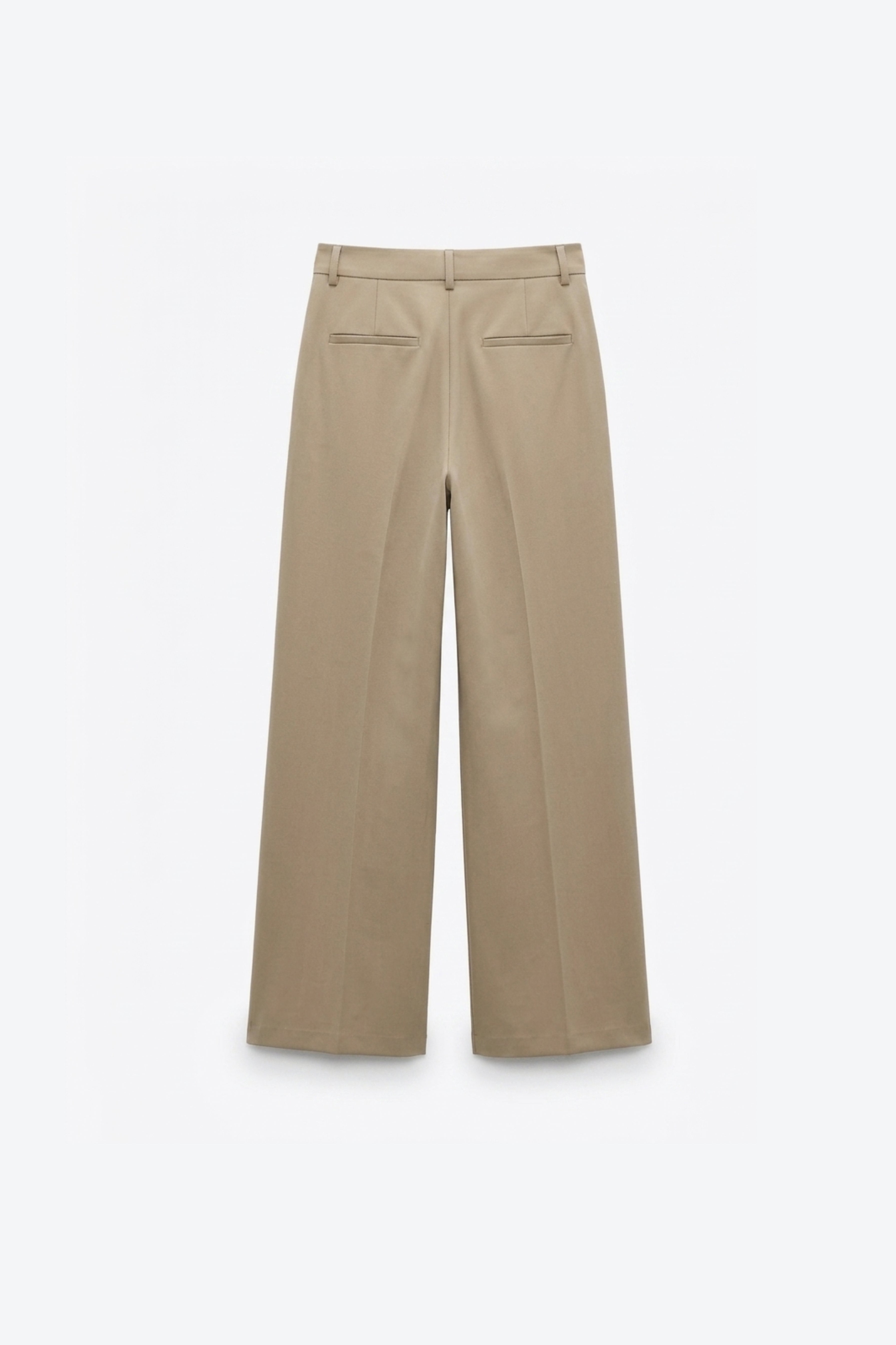 PANTALON DROIT À PINCES