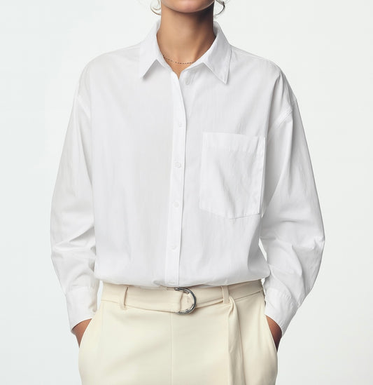 CHEMISE EFFET LIN