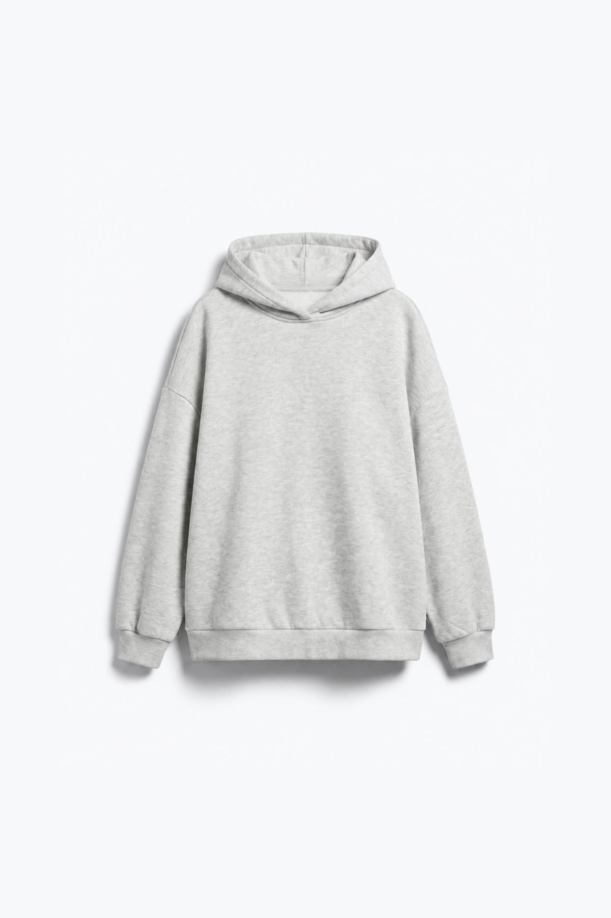 SWEAT À CAPUCHE MINIMALISTE EN MOLLETON