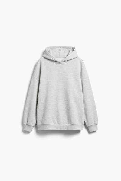 SWEAT À CAPUCHE MINIMALISTE EN MOLLETON
