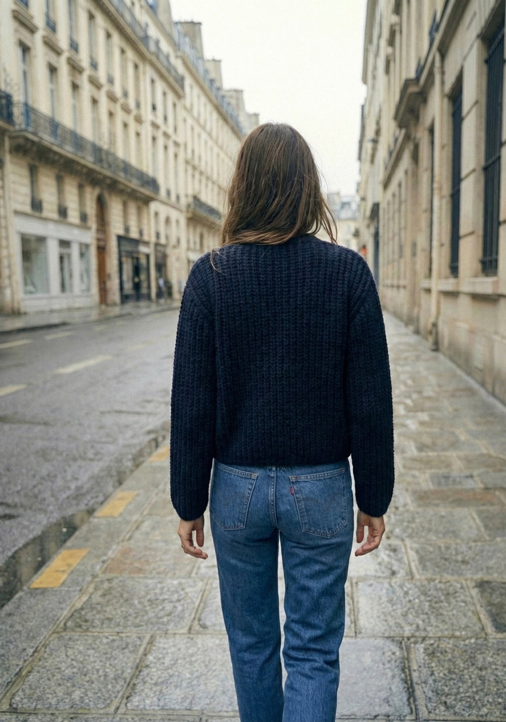 CARDIGAN STRUCTURÉ À BOUTONS DORÉS