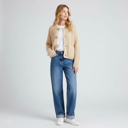 Cardigan in maglia • Donna
