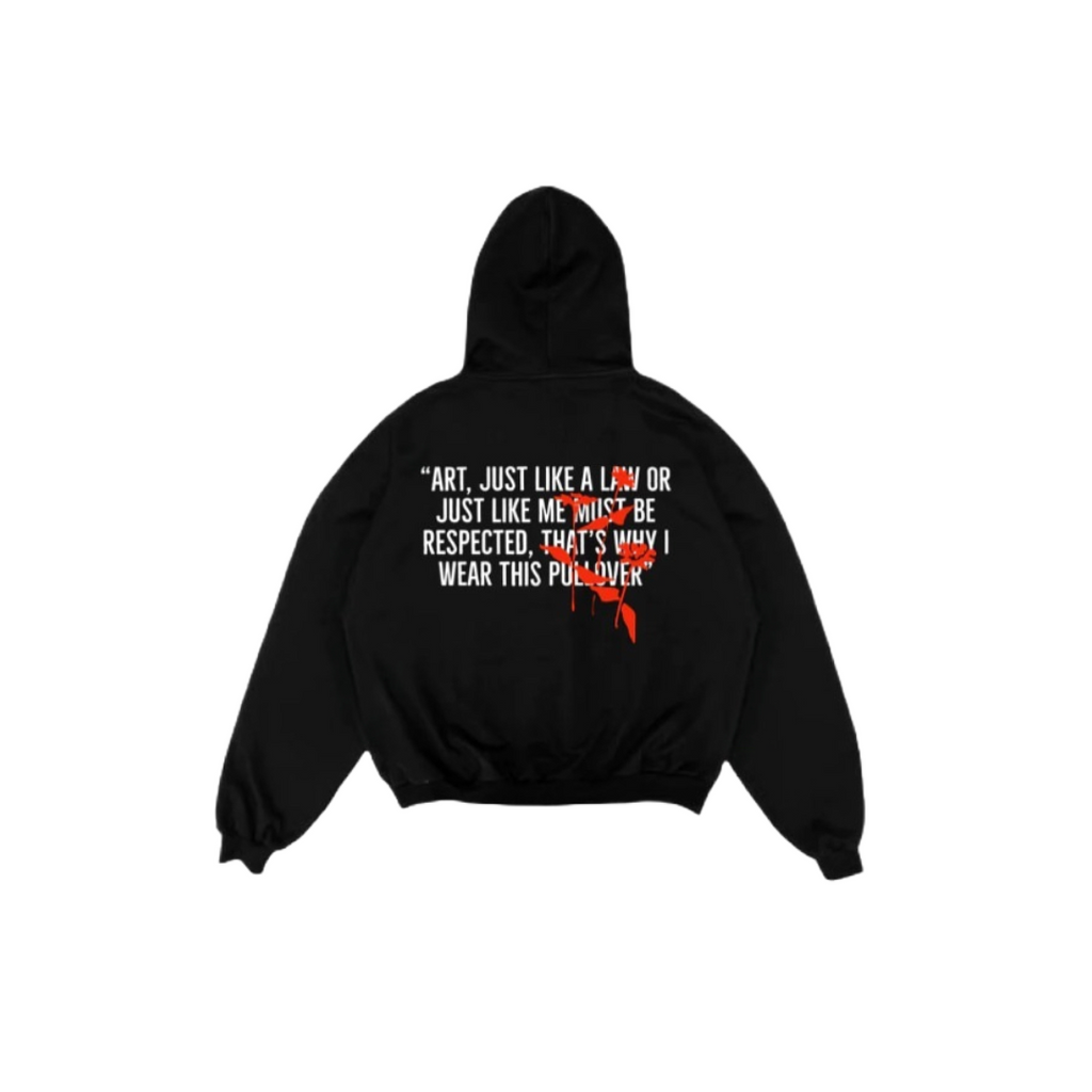 SWEAT À CAPUCHE AVEC IMPRIMÉ COEUR