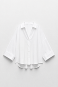 CHEMISE À COL CLASSIQUE AMPLE