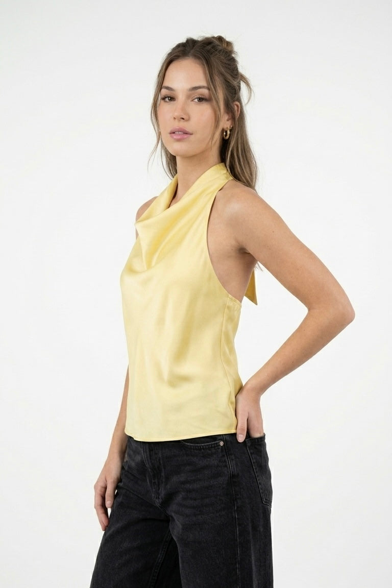 TOP DOS NU EN SATIN
