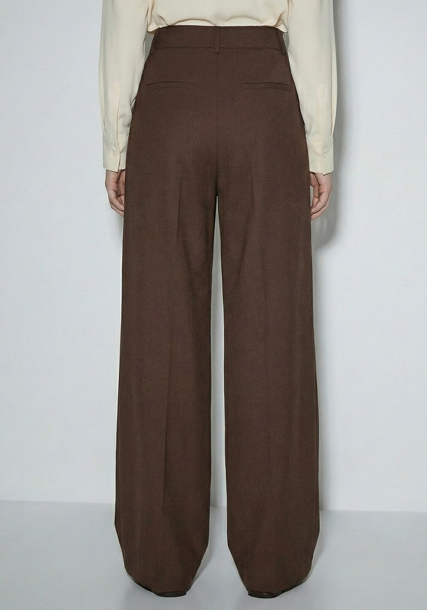 PANTALON FLUIDE À COUPE ÉVASÉE