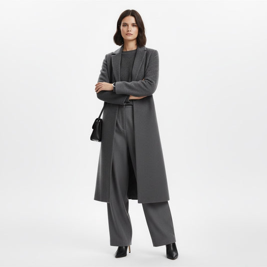 MANTEAU DROIT À REVERS