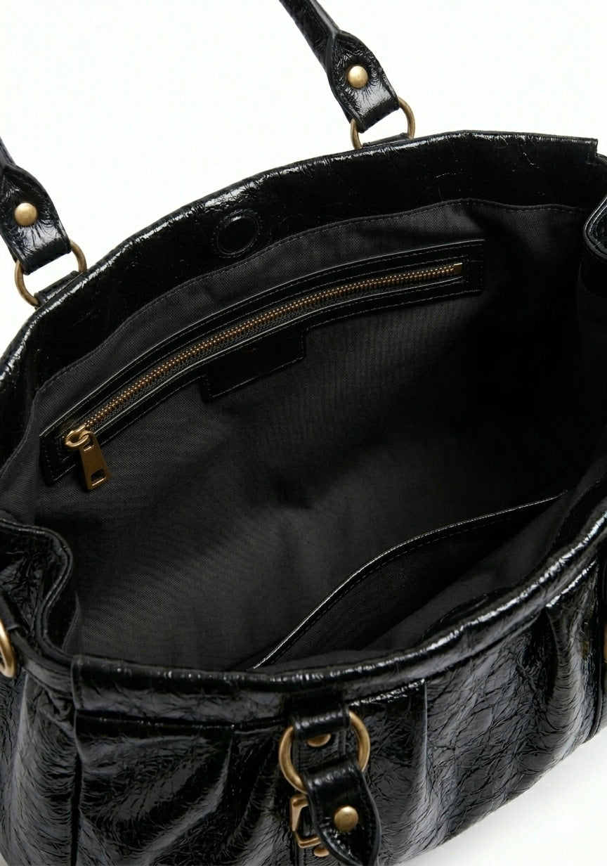 SAC À MAIN EN CUIR - MONTPARNASSE
