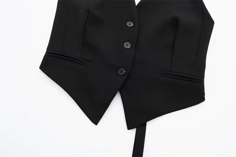 TOP GILET DOS NU
