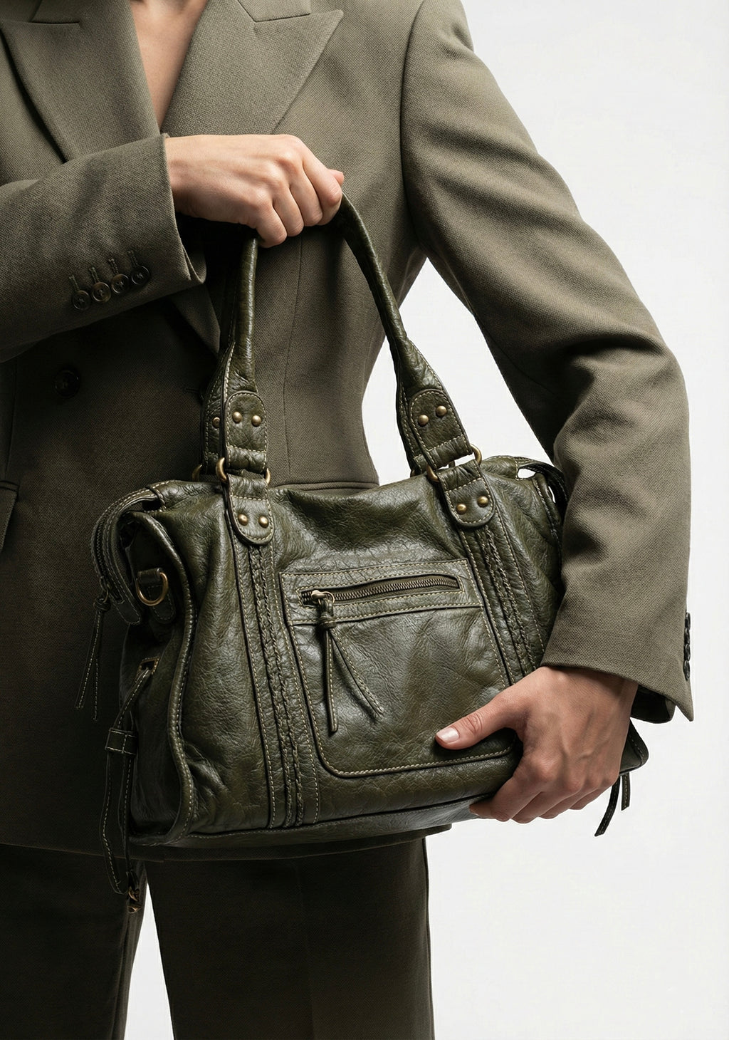 SAC À MAIN EN CUIR PU MAISON MOSSEN