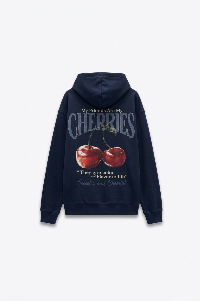 HOODIE GRAPHIC CHERRIES