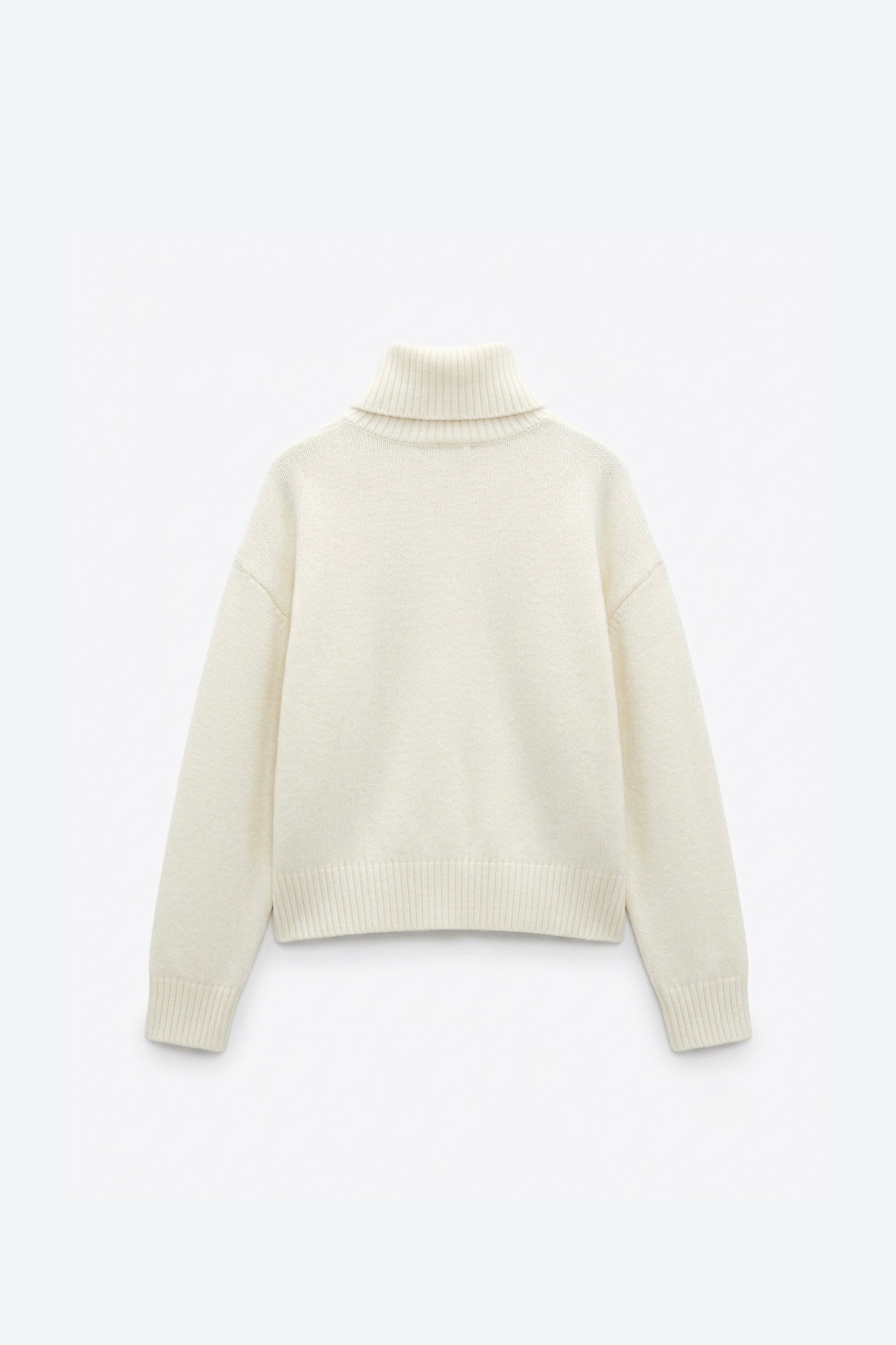 PULL OVERSIZE COL ROULÉ