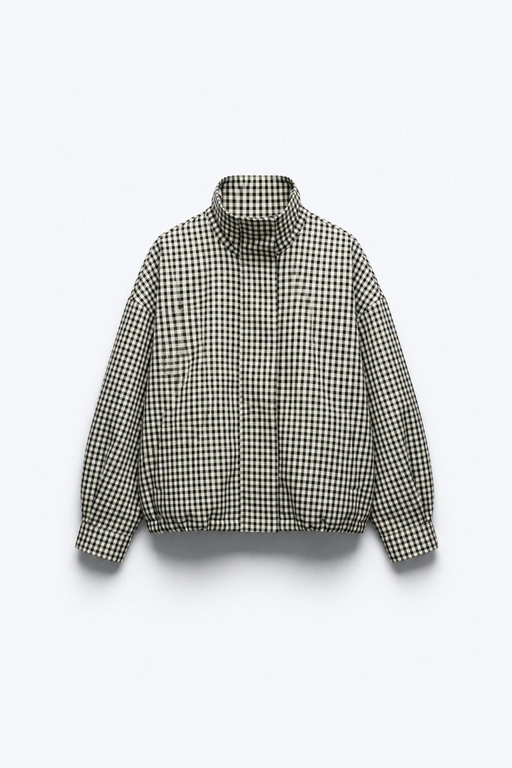 VESTE COURTE À CARREAUX VICHY