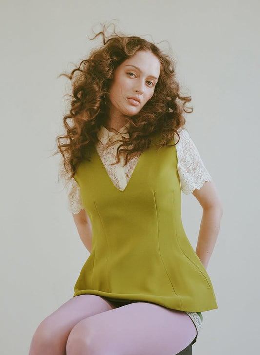 TOP MI-LONG COL EN V