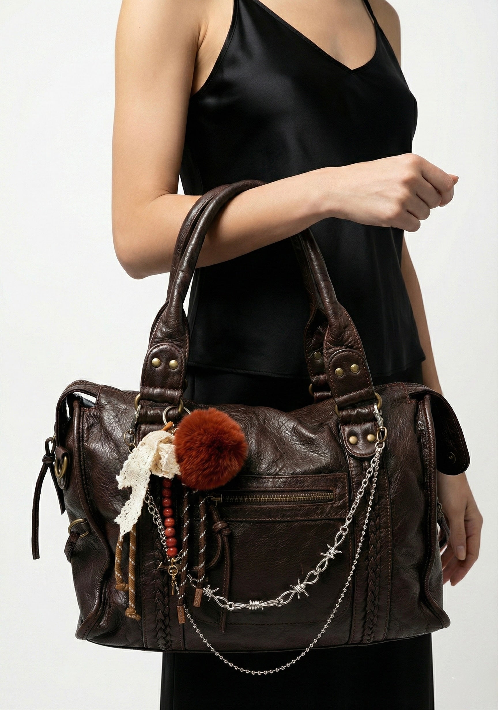 SAC À MAIN EN CUIR PU MAISON MOSSEN