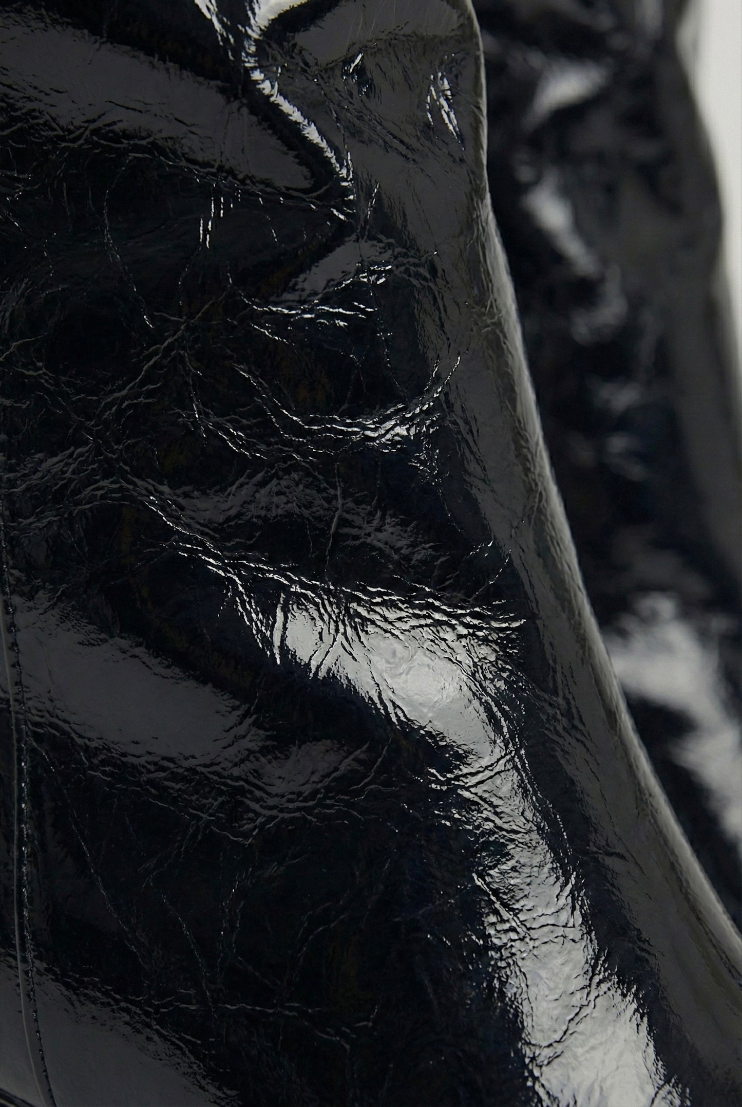 BOTTES HAUTES À TALON FIN BRILLANT