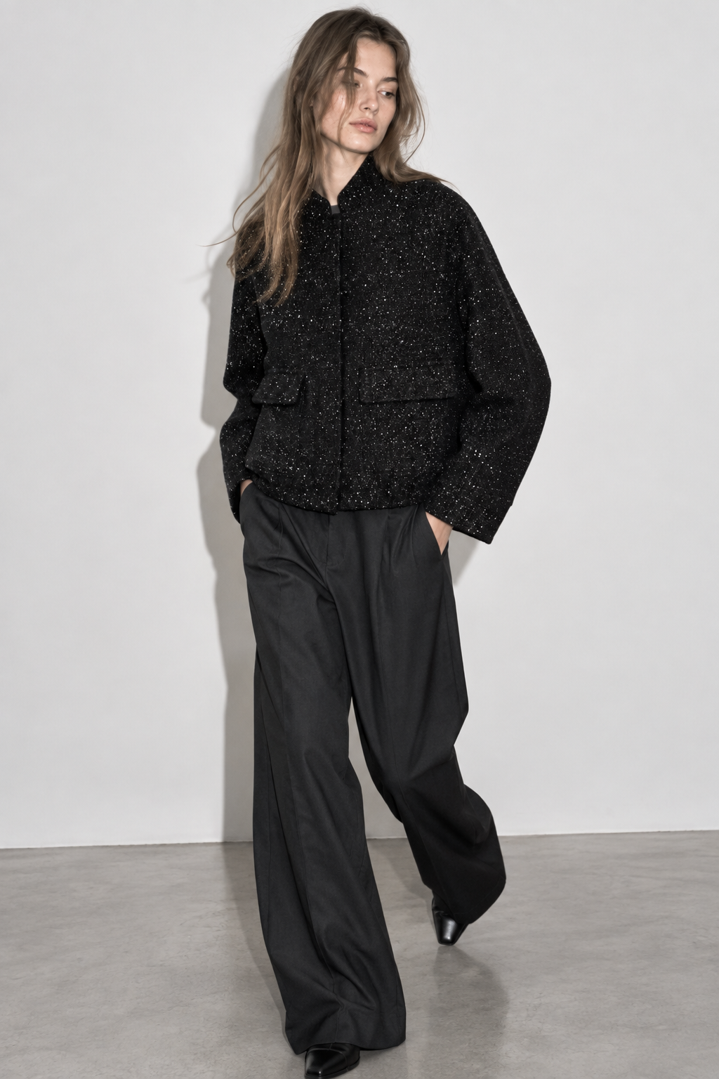 BLOUSON À PAILLETTES