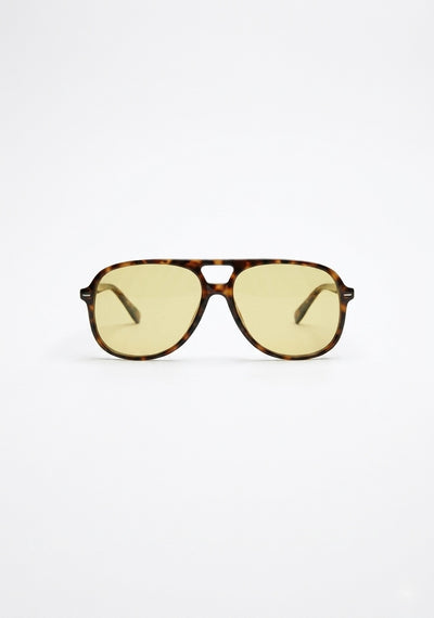 LUNETTES AVIATOR ÉCAILLE CLAIRE