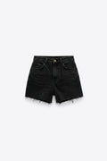 SHORT DENIM EFFILOCHÉ