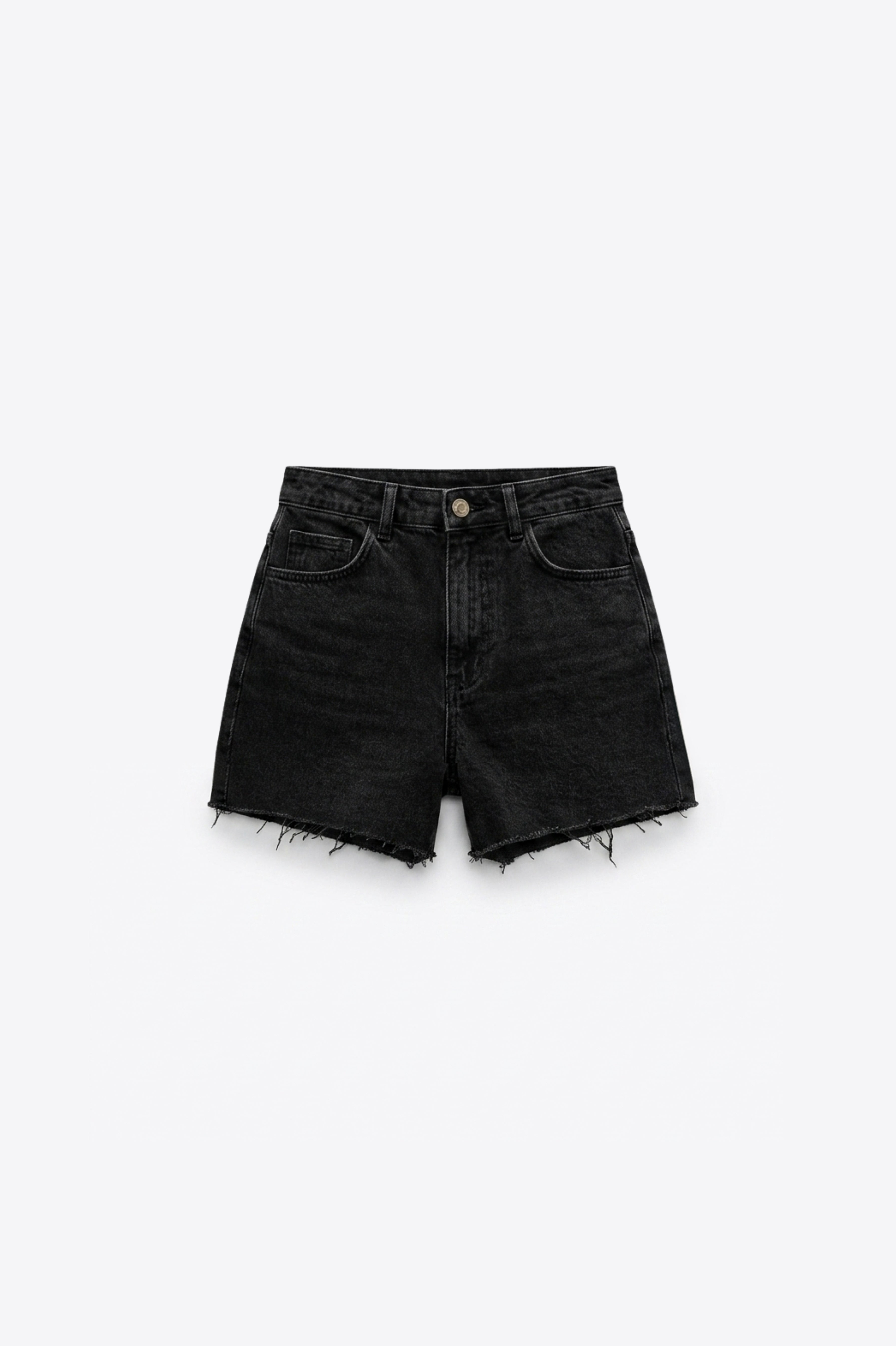 SHORT DENIM EFFILOCHÉ