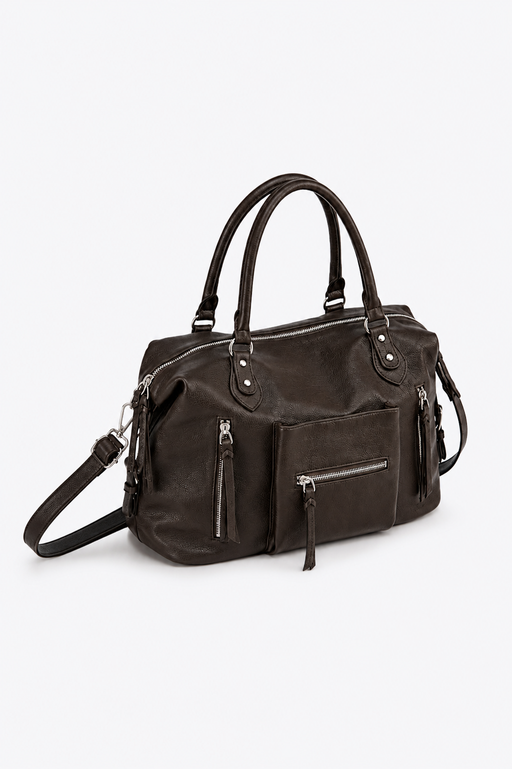 SAC À MAIN STRUCTURÉ ZIPPÉ