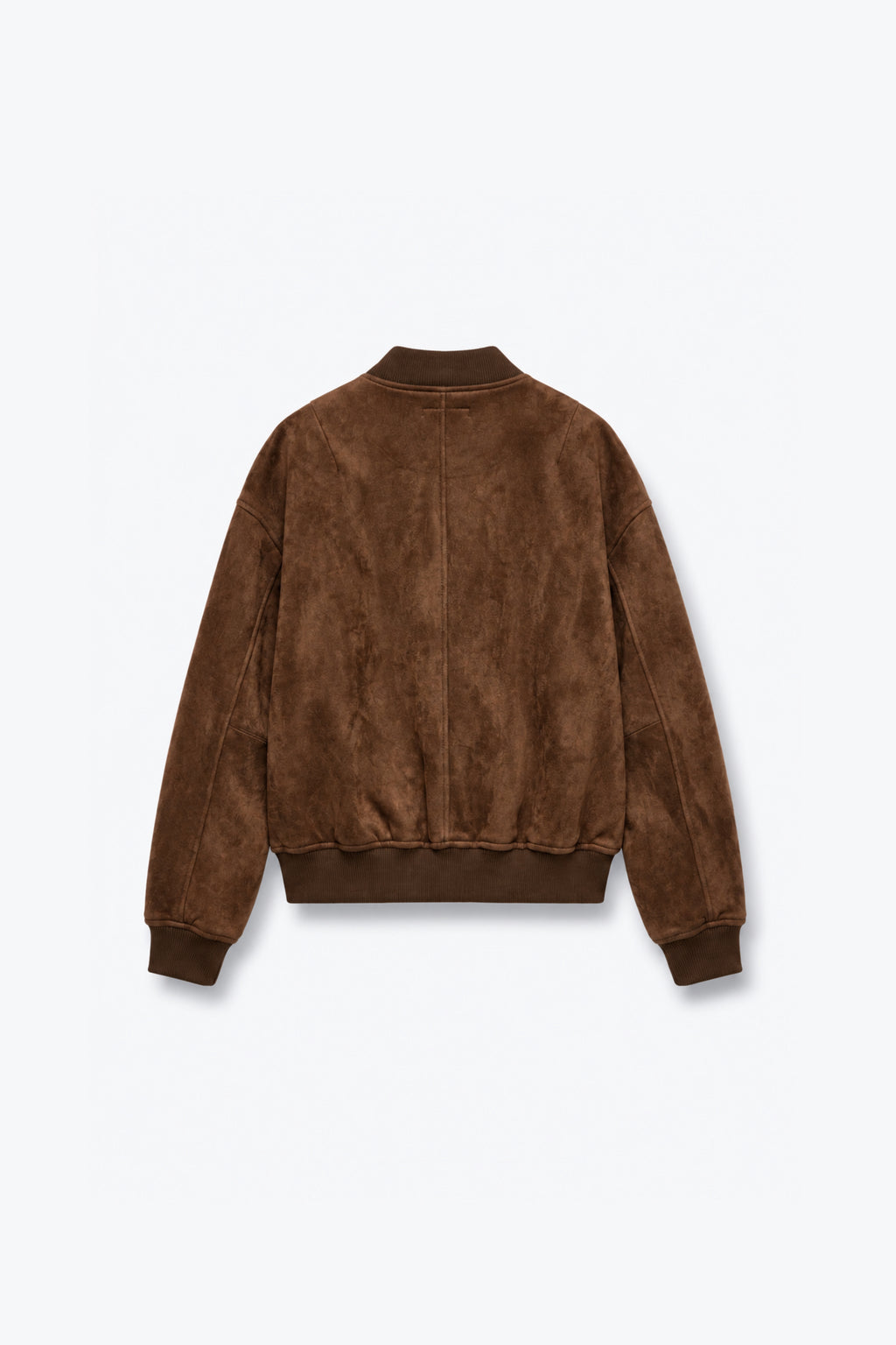 RIB-KNIT ZIP JACKET