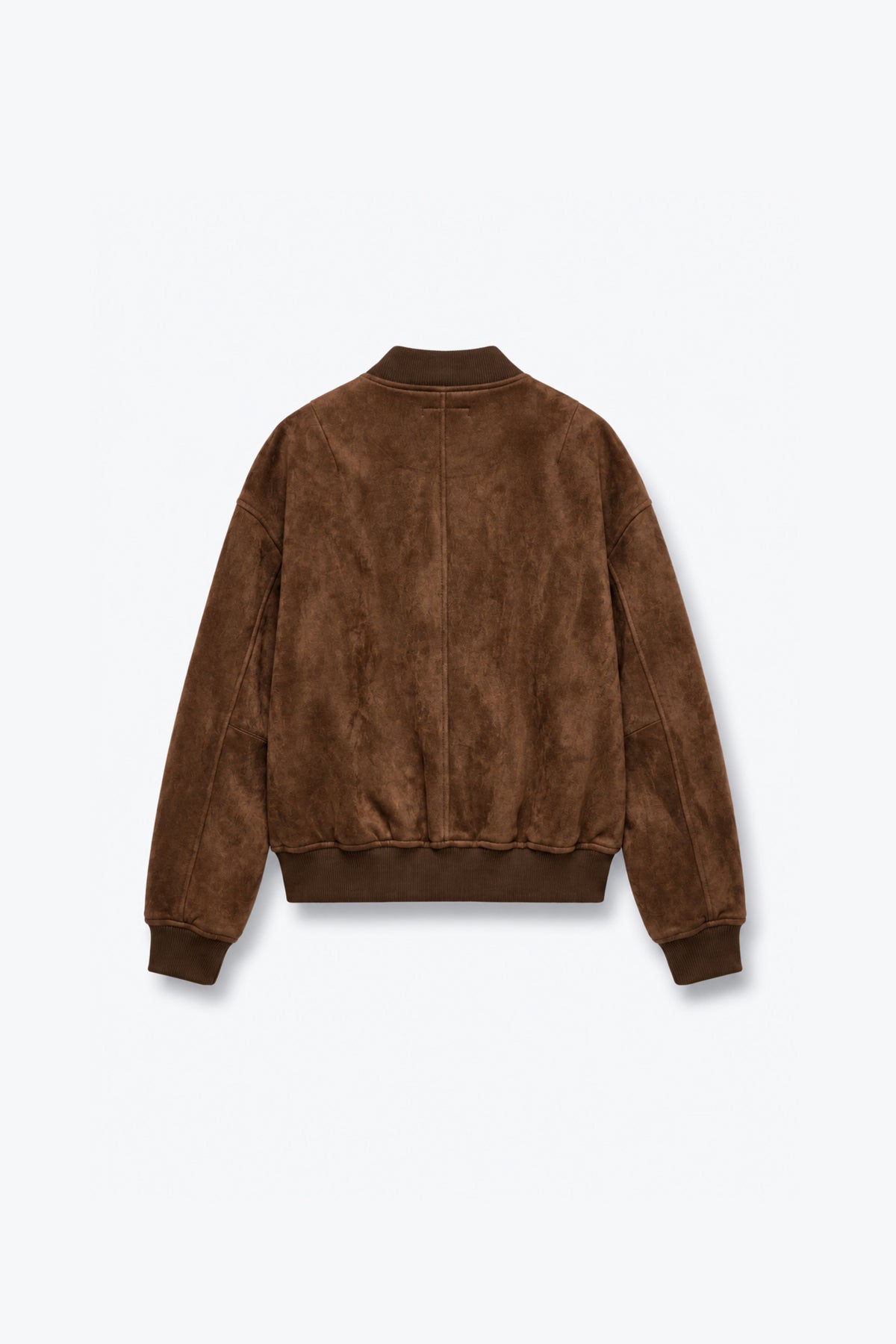 RIB-KNIT ZIP JACKET