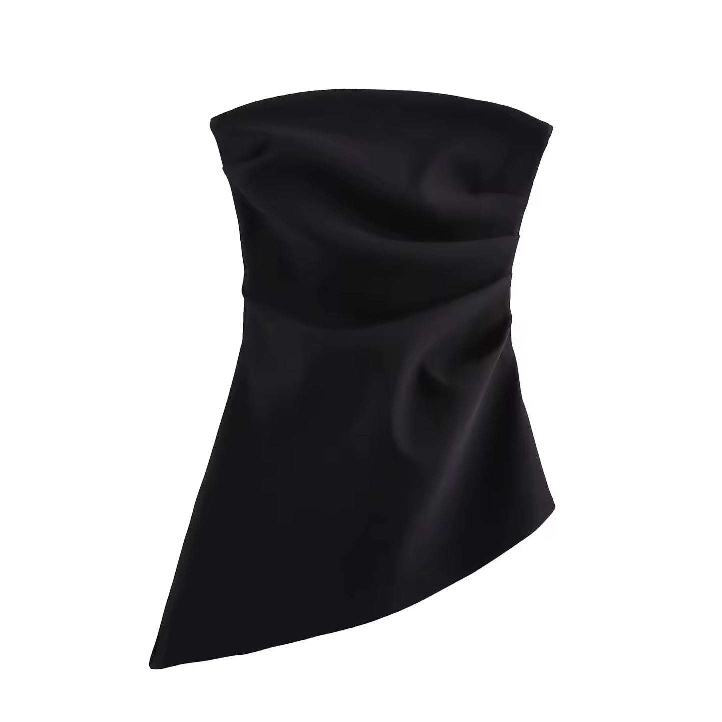 HAUT ASYMÉTRIQUE PLISS