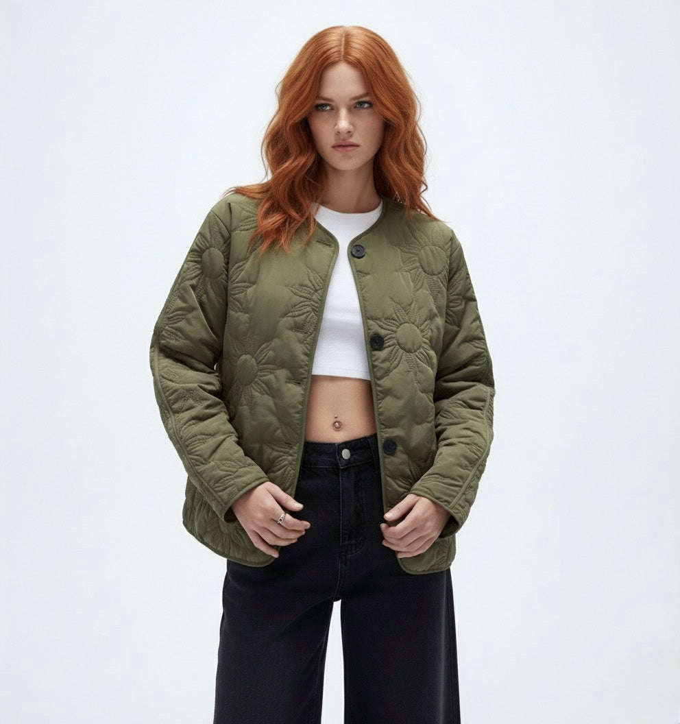 BLOUSON MATELASSÉ COURT