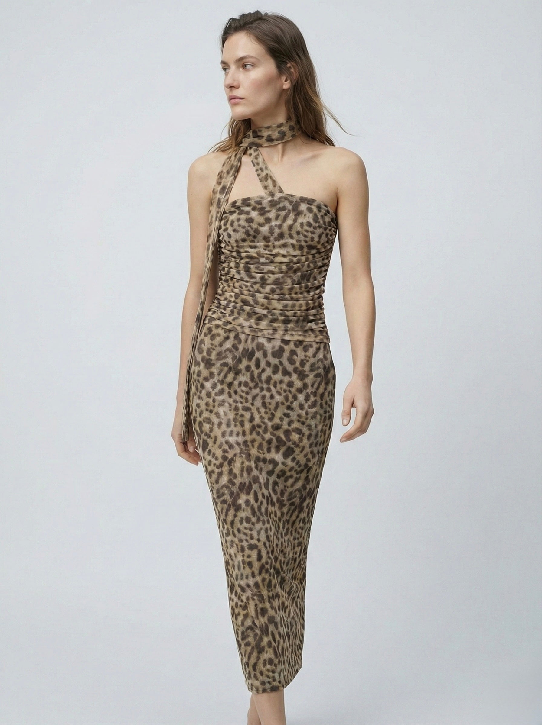 Leopard Print Skirt Set • Women 