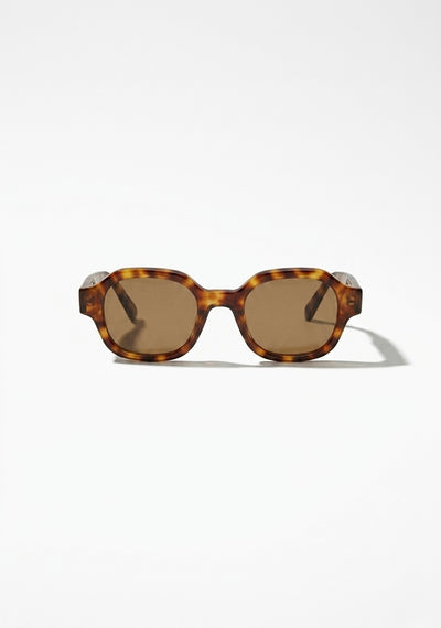 LUNETTES GÉOMÉTRIQUES ÉCAILLE MIEL